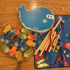 boby fishing stacker beads 知育玩具　魚釣りのサムネイル