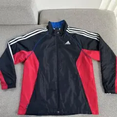 adidas CLIMAPROOF ウィンドブレーカー 160cm 
黒/赤