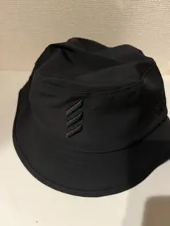 新品　アディダス　adidas ゴルフ　サンバイザー　ブラック　黒　リボン