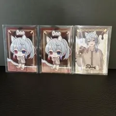 カラフルピーチ からぴち バレンタイン どぬく カード 等身 デフォ 3枚