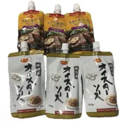 トマトコーポレーション ステーキソース ガーリック　オイスターソース6個セットのサムネイル
