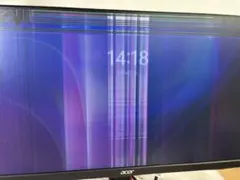 Acer 液晶ディスプレイ 画面ひび割れありのサムネイル