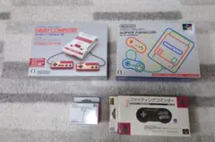 ニンテンドークラシックミニファミリーコンピュータ、スーパーファミコン　セット