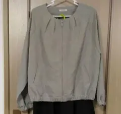 グリーングレー？ ジップアップジャケット