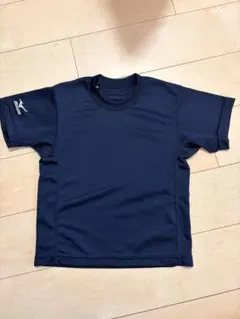 Mizuno ミズノ　Tシャツ アンダー　トレーニング　ネイビー　140くらいのサムネイル