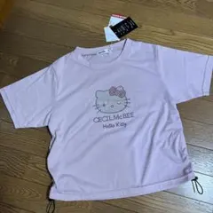セシルマクビー　ハローキティ　半袖　Tシャツ　アベイル　キティ　ピンク　Ｌ