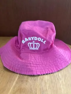 BABYDOLL リバーシブル ハット 帽子 ピンク 57cmのサムネイル