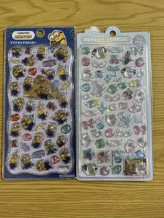 正規品　ボンボンドロップシール　うぃっしゅ　プチドロップステッカー　ミニオン