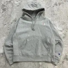 2*1様 チャンピオン　リバースウィーブ　ワンポイント　刺繍　パーカー　古着　グ