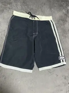 ☆NSU☆NORS SHORE UNDEGROUND☆サーフパンツ ブラックのサムネイル