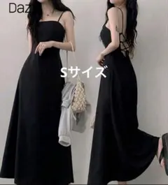 DAZY SHEIN ブラック 黒 キャミワンピース Sサイズ 50888289