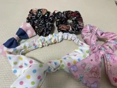 【ハンドメイド】子供用ヘアアクセサリーセット