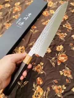 黒崎優　閃光　牛刀 180mm トルコハンドル 黒崎優 閃光 牛刀 180mm トルコハンドル ESTRATEGIASALUD_COM