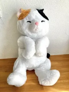 へそ天 ねころにゃん おかか ぬいぐるみ プライズ 新品 三毛猫