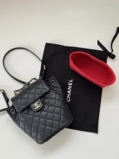 【美品】CHANEL シャネル リュック マトラッセ キャビアスキン ブラックのサムネイル