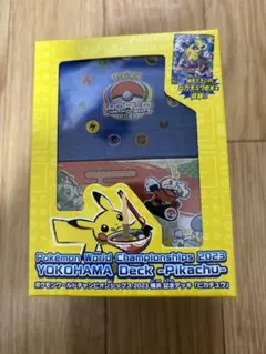 ポケモンWCS2023 横浜記念デッキ　ピカチュウ　ポケカ