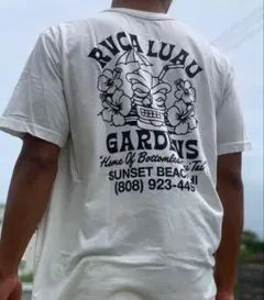新品未使用 RVCA LUAU GARDENS Tシャツ ホワイト Sサイズのサムネイル