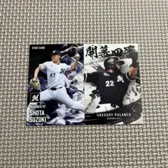 プロ野球チップス 2025 第2弾　千葉ロッテマリーンズ　鈴木昭汰　ポランコ