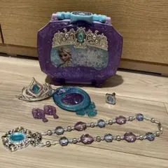 エルサ Disney Frozen アクセサリーセット 収納ケース付