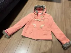 COCUE ショートダッフルコート ピンク