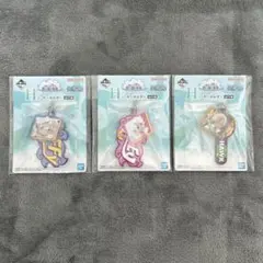 ワンピース 一番くじ 思い描く未来 H賞 キーホルダー 3種セット