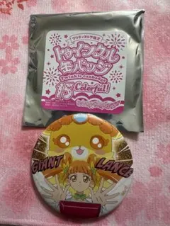 キュアロゼッタ 四葉ありす ドキドキ！プリキュア 缶バッチ トゥインク