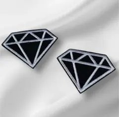 ダイヤ　宝石　石　ストーンズ　SixTONES アイロンワッペン２枚セット