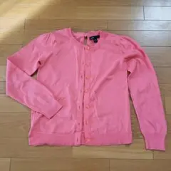 ギャップキッズ GAPkids 150cm ピンクカーディガン