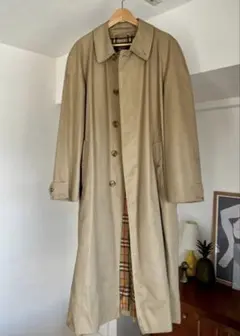 英国製 BURBERRY バーバリー バルカラー ステンカラーコート 56
