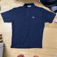 【即購入ok・メンズM】フィラ 半袖ポロシャツ ネイビーFILA 速乾のサムネイル