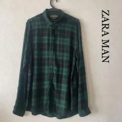 ZARA MAN メンズチェックシャツ