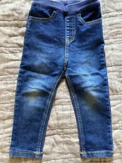 petit main オーガニックコットン デニムボトムス 90