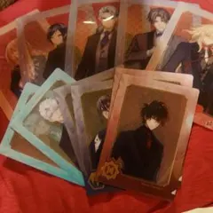 刀剣乱舞 セブン限定 クリアファイル5種 マルチシート3種