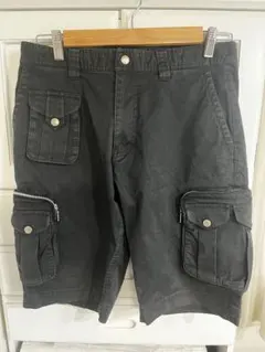 Burberry Black Label カーゴショートパンツ ブラック