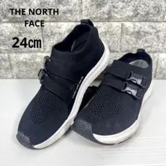 【美品】ノースフェイスULTRA LOW RACER スニーカー ブラック24㎝