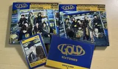 SixTONES アルバム GOLD 2形態 初回盤A 初回盤B ブルーレイ
