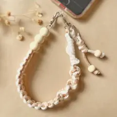 【ハンドメイド】パラコード ハンドストラップ｜スマホストラップ／バッグチャーム