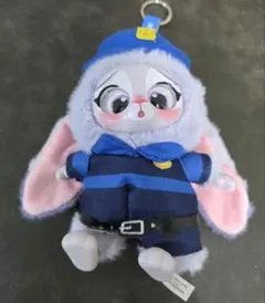 玩具・MINISO ズートピア 警官ジュディ ぬいぐるみキーホルダー