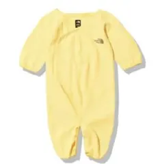 ノースフェイス　クレイドルコットン　2wayロンパース 黄色　60-70サイズ