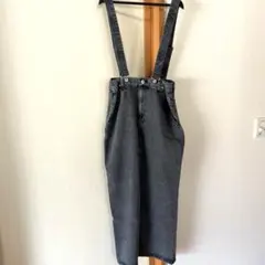 LAKORE デニムサロペットスカート Lサイズのサムネイル