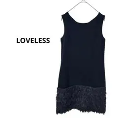 【美品】ラブレス　LOVELESS ワンピース　かわいい　ノースリーブのサムネイル