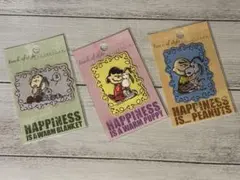 スヌーピー アップリケステッカー　3個セット　2011年製