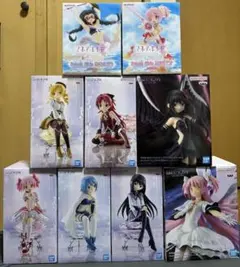 魔法少女まどか☆マギカ フィギュア　9個