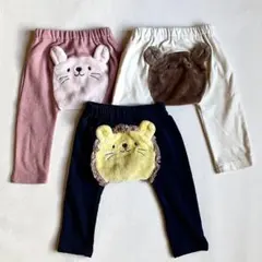 トップバリュー ロングパンツ 3点セット80cm