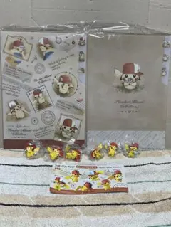 ポケモンセンター ピカチュウ クリアファイル&フィギュア セット