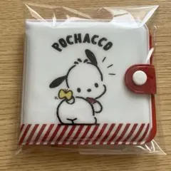 レア！新品サンリオポチャッコ2つ折りビニールウォレットコンパクト財布 廃盤品