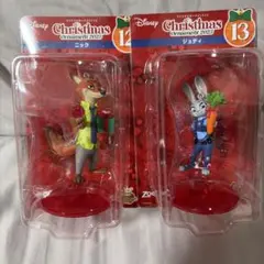 杉*粉様 ズートピア クリスマスオーナメント 2025 2体セット ジュディ＆ニ