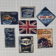 ⭐️新作⭐️⌘アメリカン⌘アイロンワッペン7枚セット No.24