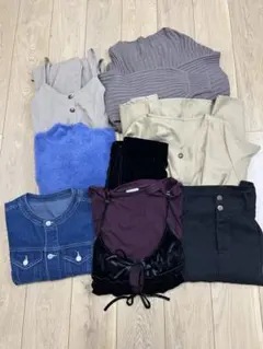 レディース8着まとめ売り　GRL しまむら　GU シャンブル　SHEIN