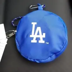 新品　MLB/ロサンゼルス・ドジャース ロゴデザイン収納ポーチ付きエコバッグ